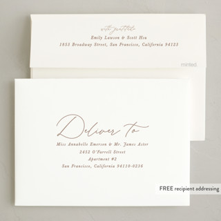 This is a whipped cream thanksgiving cards invitations with standard by Owl and Toad called simple script printing on recycled smooth signature in standard