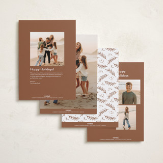 This is a latte thanksgiving cards invitations with standard by Katherine Moynagh called love and gratitude printing on recycled smooth signature in standard