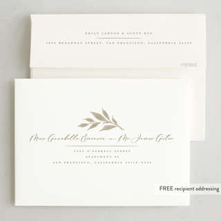 This is a whipped cream thanksgiving cards invitations with standard by Wildfield Paper Co called thanksgiving flourish printing on recycled smooth signature in standard