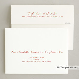 This is a maple leaf thanksgiving cards invitations with standard by Liz Conley called scripted thanksgiving printing on recycled smooth signature in standard