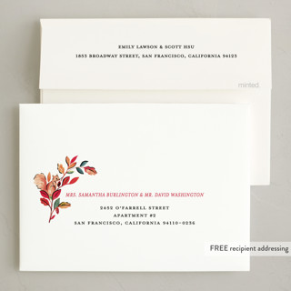 This is a parade thanksgiving cards invitations with standard by Sarah Knight called seasons printing on recycled smooth signature in standard