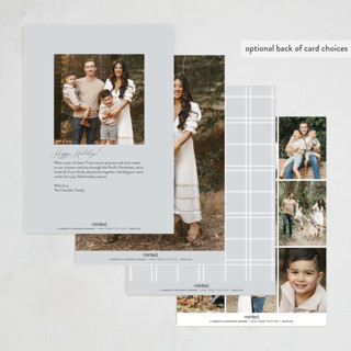 This is a cloud thanksgiving cards invitations with standard by Nicole Walsh called minimal edge printing on recycled smooth signature in standard