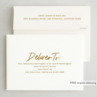 This is a chai latte thanksgiving cards invitations with standard by Owl and Toad called felt marker printing on recycled smooth signature in standard