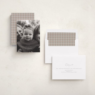 This is a cotton thanksgiving cards invitations with standard by Heather Cairl called simple thanks printing on recycled smooth signature in standard