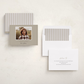 This is a tonal thanksgiving cards invitations with standard by Sara Hicks Malone called grateful heart printing on recycled smooth signature in standard