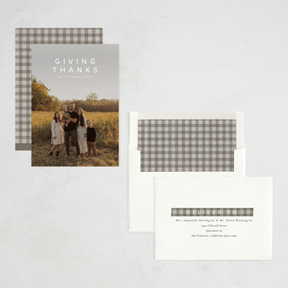 This is a cottonwood thanksgiving cards invitations with standard by Ani Somi called bounty printing on recycled smooth signature in standard
