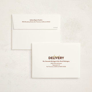 This is a acorn thanksgiving cards invitations with standard by Ashlee Townsend called thanks over thanks printing on signature in standard