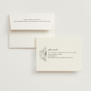 This is a shadow wedding thank you cards with standard by Jill Means called together forever printing on strathmore in standard