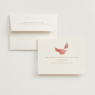 This is a blush wedding thank you cards with standard by Phrosné Barwood called fantasy floral bride printing on strathmore in standard