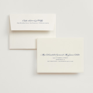 This is a ocean wedding thank you cards with standard by Rebecca Daublin called beachy printing on strathmore in standard