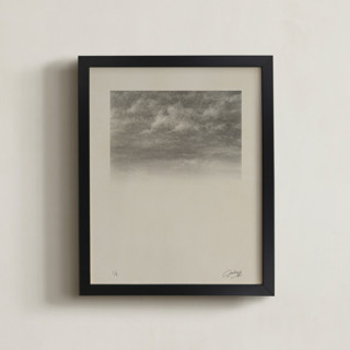 This is a graphite rare limited edition fine art prints by jinseikou called le nuage (edition of 5) in standard