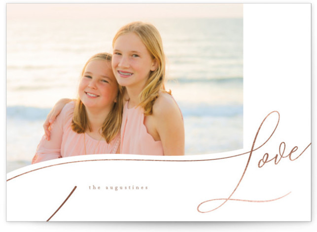 imagawayaki Foil-Pressed Valentine's Day Cards