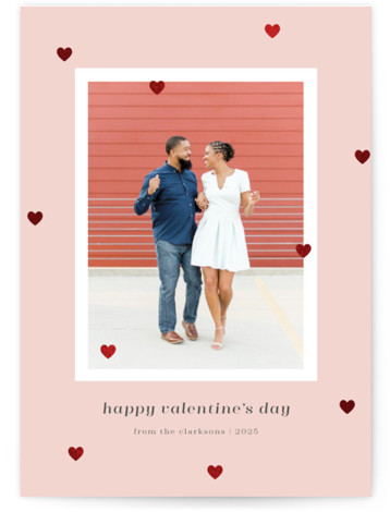Love Sprinkle Foil-Pressed Valentine's Day Cards