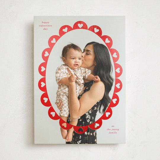 Scallop Heart Frame