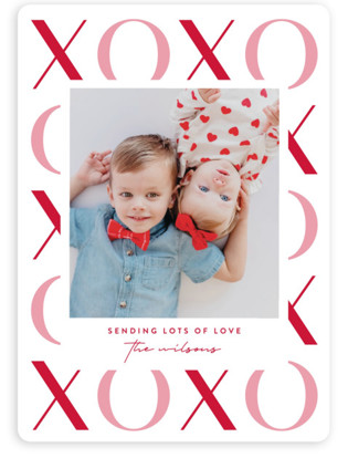 This is a bubblegum valentines day by Jessica Corliss called xo border in petite