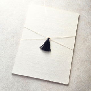 This is a multicolor belly bands by Inkspiringletters called linen thread and mini tassel belly band- customizable colors- set of 25 in standard