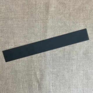 This is a black belly bands by Ivory Invitations called black colored translucent vellum belly band for 5x7 inch invitation | pack of 10 in standard