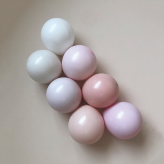 This is a pink wedding decor by PopFestCo called baby pink balloon garland premium kit (8-10ft) in standard