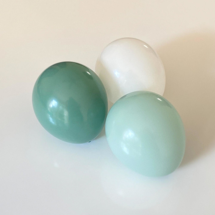 Sage Mint Green and White THICK Balloon Garland Kit (4-6 feet)