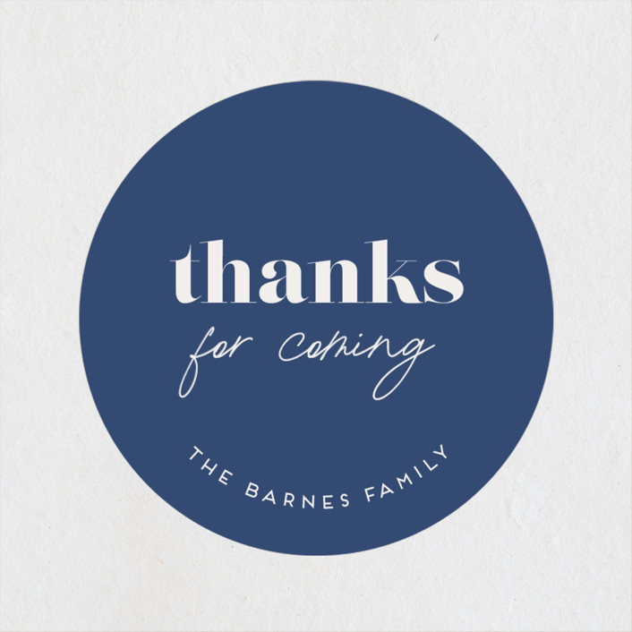 About Time Baby Shower Stickers by Heather Cairl Minted