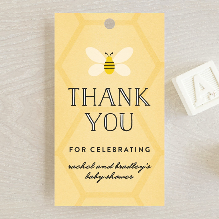 bee baby shower favors