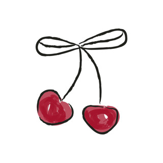 This is a red design elements by Helena Vitto called custom color cherry icon in standard