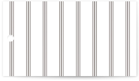 This is a pearl wedding favor tags with standard by Nicole Walsh called classic elegance printing on signature in tag