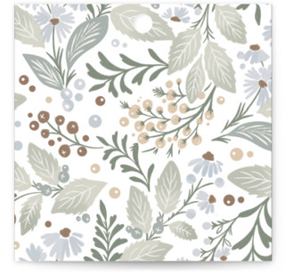 This is a meadow wedding favor tags with standard by Kristen Smith called wild flora printing on signature in tag