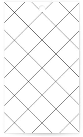 This is a linen wedding favor tags with standard by Jill Means called organza printing on signature in tag