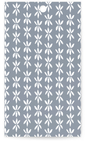 This is a sea wedding favor tags with standard by leslie hamer called americana printing on signature in tag