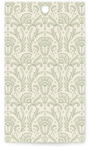 This is a robins egg wedding favor tags with standard by Jen Owens called century printing on signature in tag