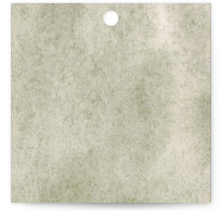 This is a spring wedding favor tags with standard by Petra Kern called monogrammed printing on signature in tag