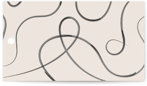 This is a tuxedo wedding favor tags with standard by Corinne Malesic called bow printing on signature in tag