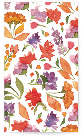 This is a autumn wedding favor tags with standard by Pink House Press called crest fall printing on signature in tag