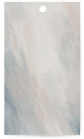 This is a cotton wedding favor tags with standard by Jennifer Postorino called align printing on signature in tag