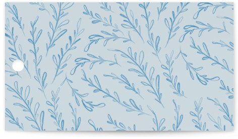 This is a sky wedding favor tags with standard by Creo Study called aristocratic printing on signature in tag