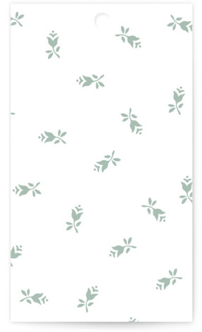 This is a garden wedding favor tags with standard by Alston Foster called enchanted printing on signature in tag
