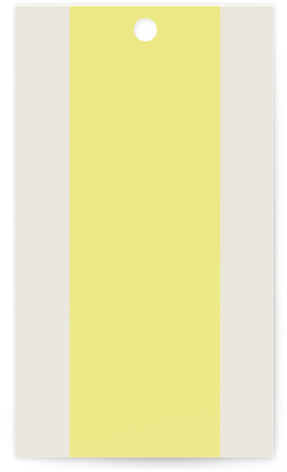 This is a limone wedding favor tags with standard by Megan Davis called campania printing on signature in tag