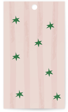 This is a avocado wedding favor tags with standard by Helena Vitto called crazy little thing called love printing on signature in tag