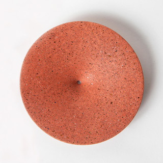 This is a red accent pieces by Pretti.Cool called coral terrazzo dimple wall hook, large in standard