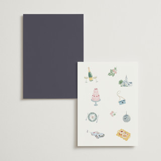 This is a porcelain ceremony reception essentials with standard by frau brandt called journey of the day printing on signature in 5x7