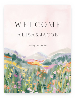 Blooming Meadows Welcome Signs