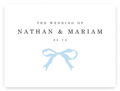 Tied the Knot Welcome Signs