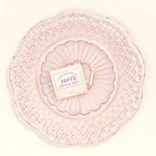 This is a white matchbooks by ForYourParty called scallop birthday matchbooks, set of 50 in standard