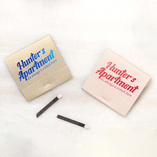 This is a gold matchbooks by ForYourParty called it's always 5 o'clock here matchbooks, set of 50 in standard