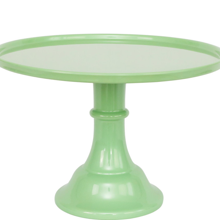 Sage Green Melamine Cake Stand- Large