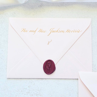 This is a multicolor wedding place cards by Inkspiringletters called envelope place card- customizable style- set of 10 in standard