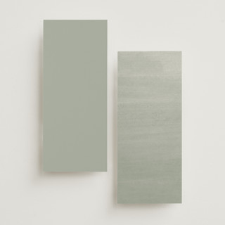 This is a willow unique wedding programs with foil pressed by Leia Matt called riviera printing on signature in 4x9