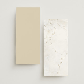 This is a luxe neutral unique wedding programs with foil pressed by Design Lotus called forever and a day printing on signature in 4x9