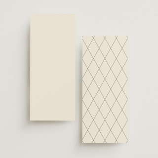 This is a cloud unique wedding programs with foil pressed by Shannon Chen of Four Wet Feet Studio called love printing on signature in 4x9